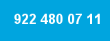 922 480 07 11